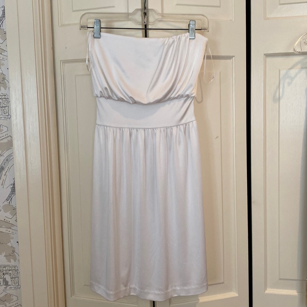 Halston Heritage Strapless Summer Dress. Sz. 0